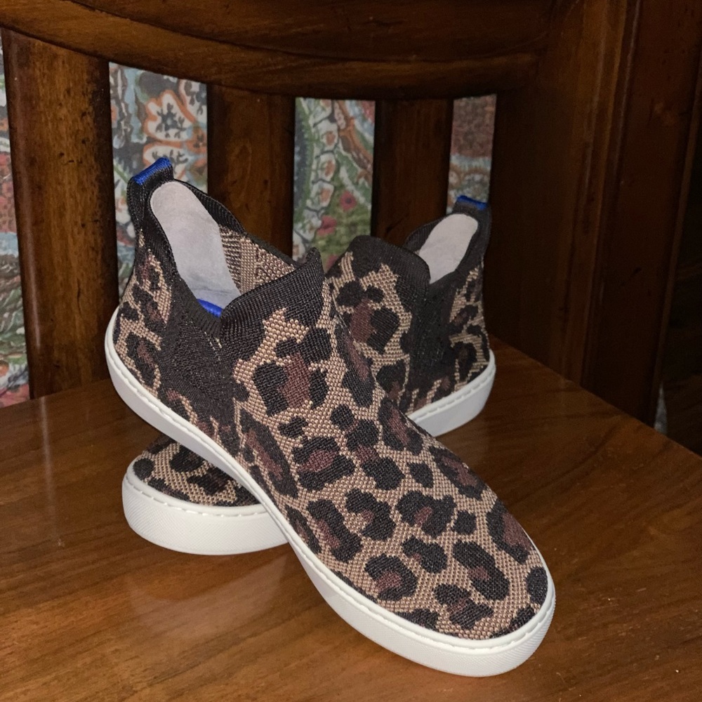 Rothy’s NWOT Chelsea Boots -limited edition Cheetah Print